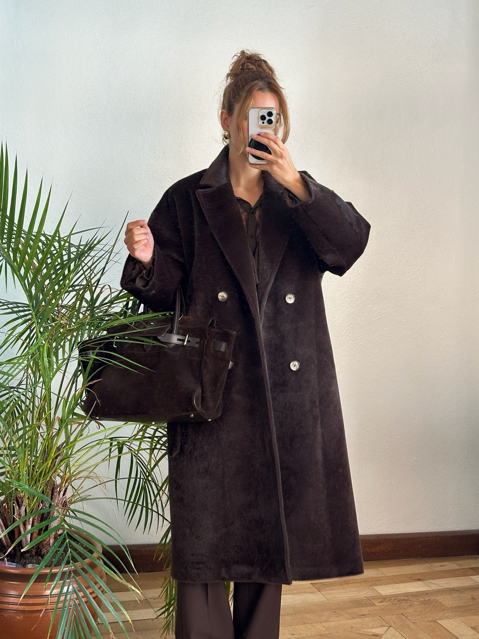 Acı Kahve Kürk Kaban - Görsel 4