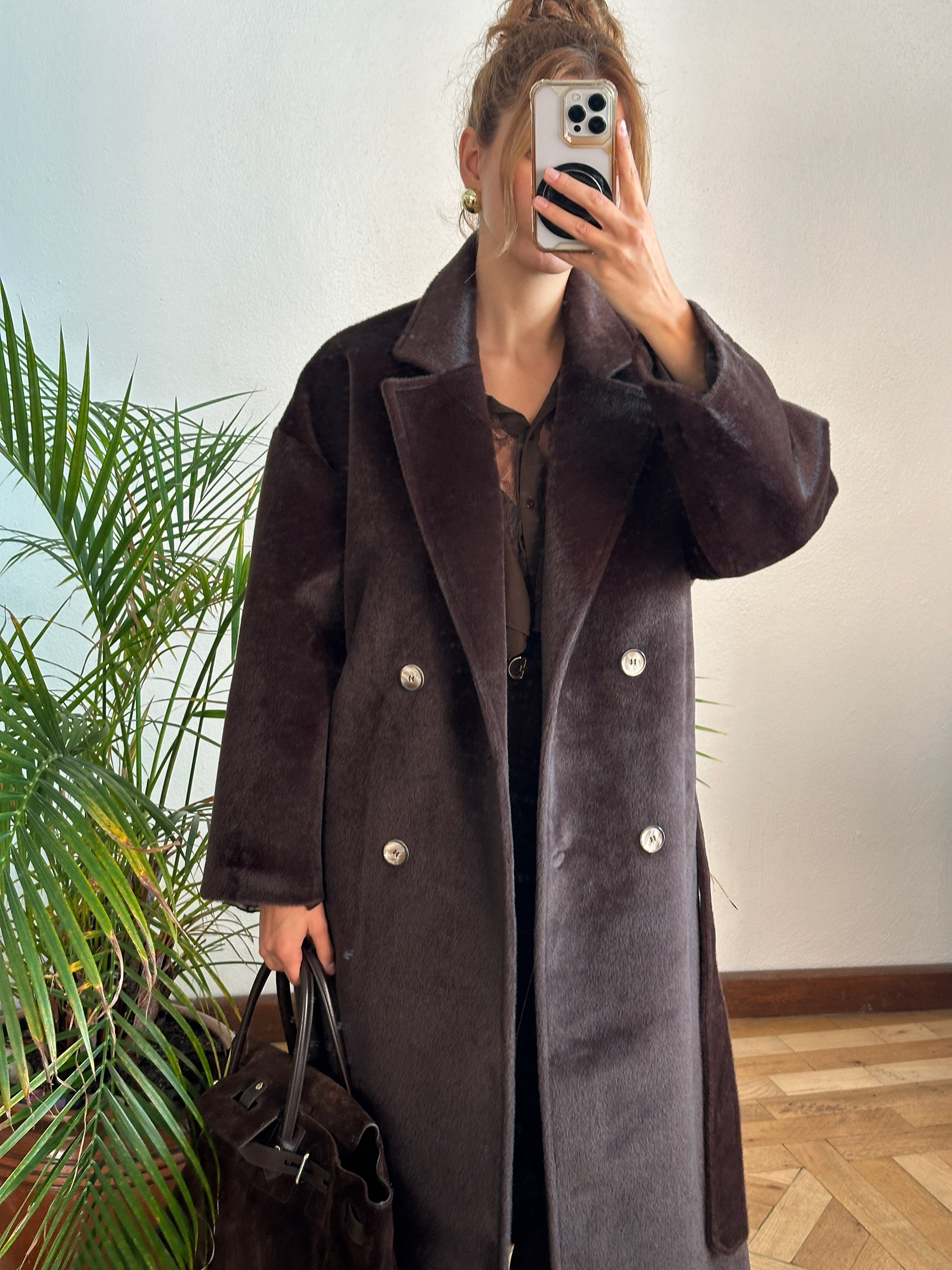 Acı Kahve Kürk Kaban - Görsel 3